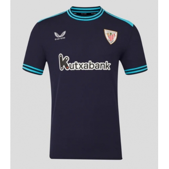 Athletic Bilbao Maglia Gara Trasferta Repliche 2025-26 Maniche Corte